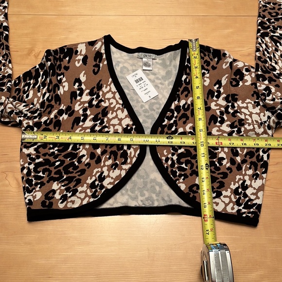 Cache 2-Pc Sweater Set - Tube Top Sz L & Shrug Sz XL - Picture 14 of 15